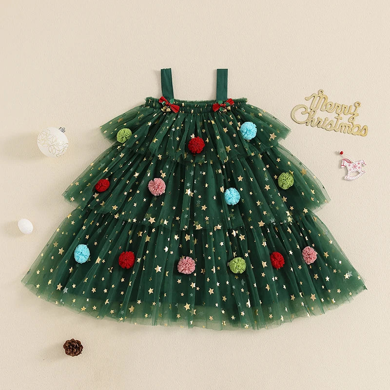 Christmas Kids Girl Dress