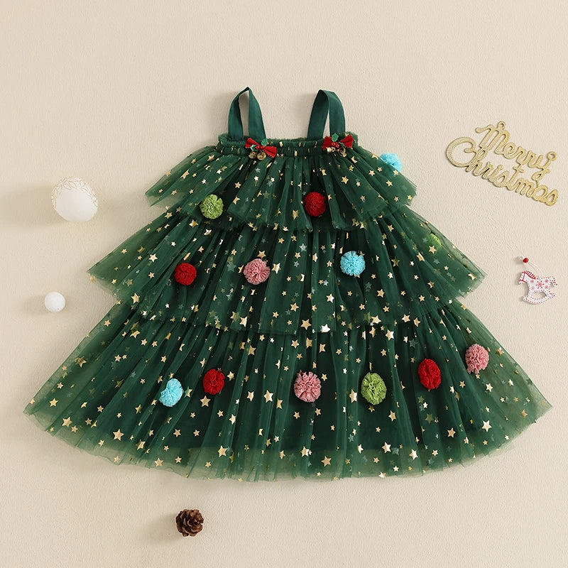 Christmas Kids Girl Dress