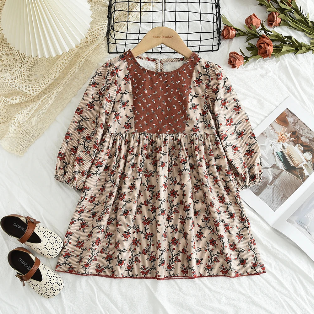 Casual Floral Dress 2-8 Y