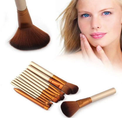 12pcs Makeup Brushes Set