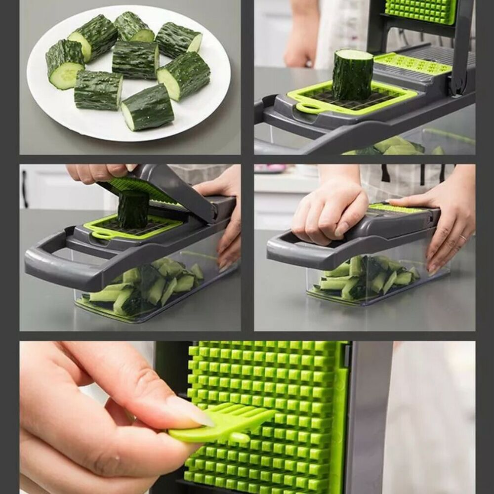 15-In-1 Vegetable Fruit Chopper Cutter