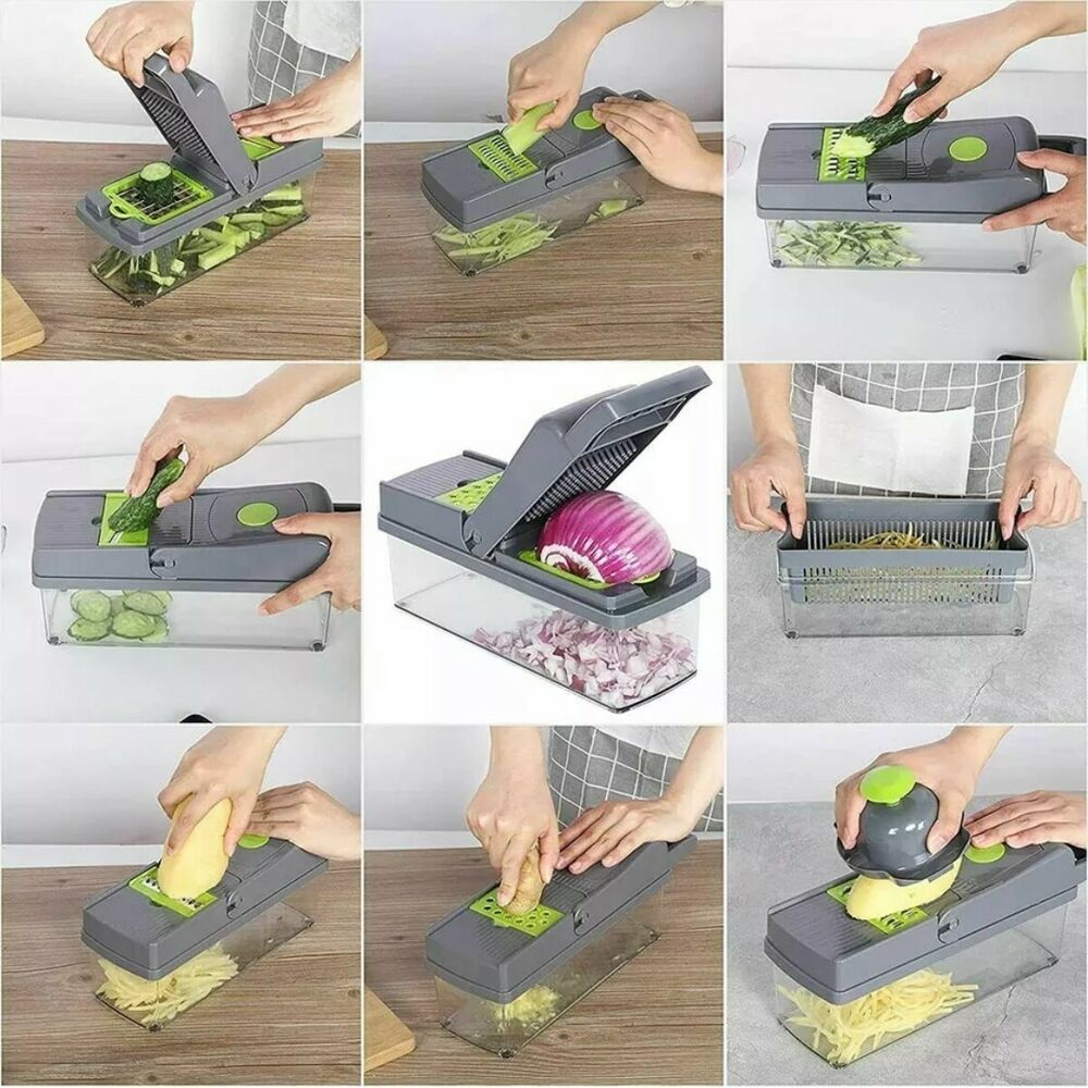 15-In-1 Vegetable Fruit Chopper Cutter