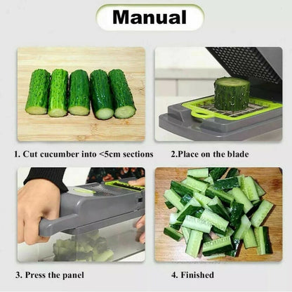 15-In-1 Vegetable Fruit Chopper Cutter