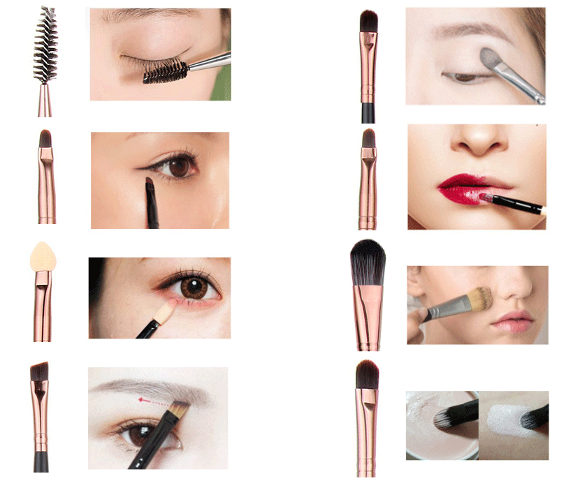 20pcs Makeup BRUSHES