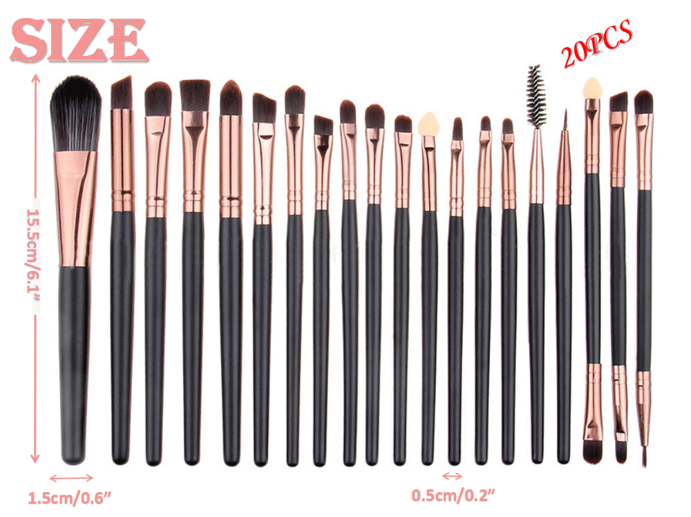 20pcs Makeup BRUSHES