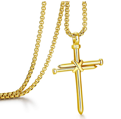 Cross Pendant Necklace Unisex