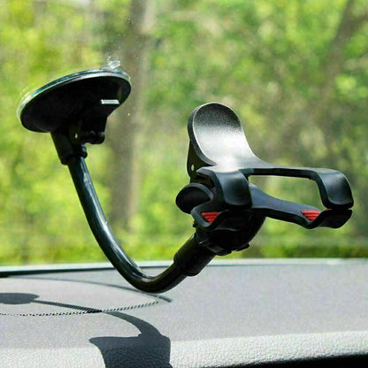 360° Car Windshield Mount Cradle Holder