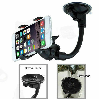 360° Car Windshield Mount Cradle Holder