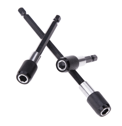 3pc Screwdriver EXTENSION Drill Bit Holder