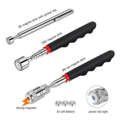 3pcs Magnet Pickup Tool