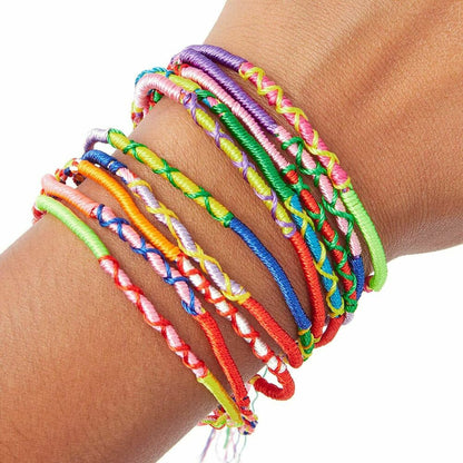 100 Pieces Handmade Braid Friendship Bracelets