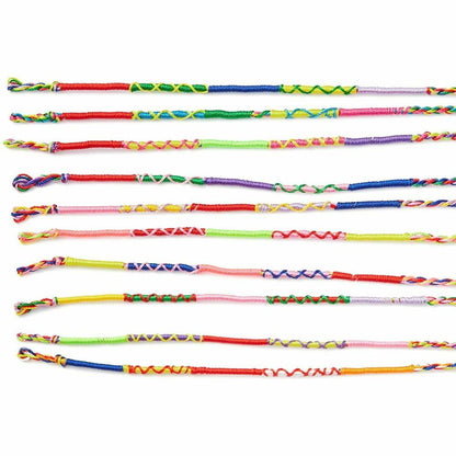 100 Pieces Handmade Braid Friendship Bracelets