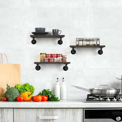 6 Pack Wall Shelf Bracket Floating Shelf