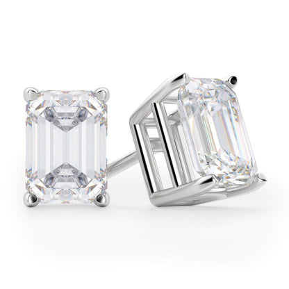 925 Sterling Silver CZ Stud Earrings