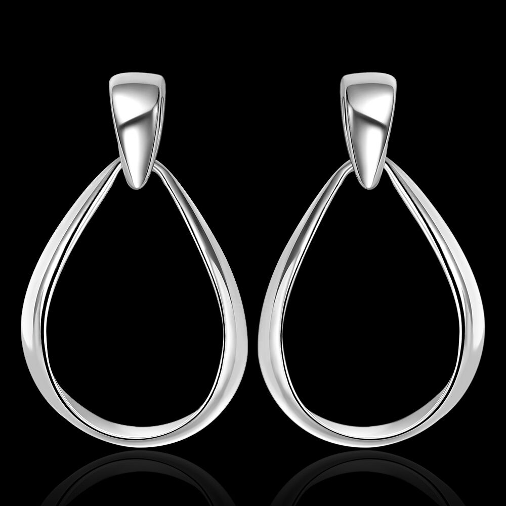 925 Sterling Silver Stud Pierced Earrings