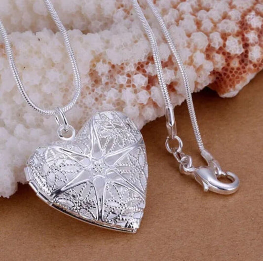 925 Sterling Silver Plated Necklace