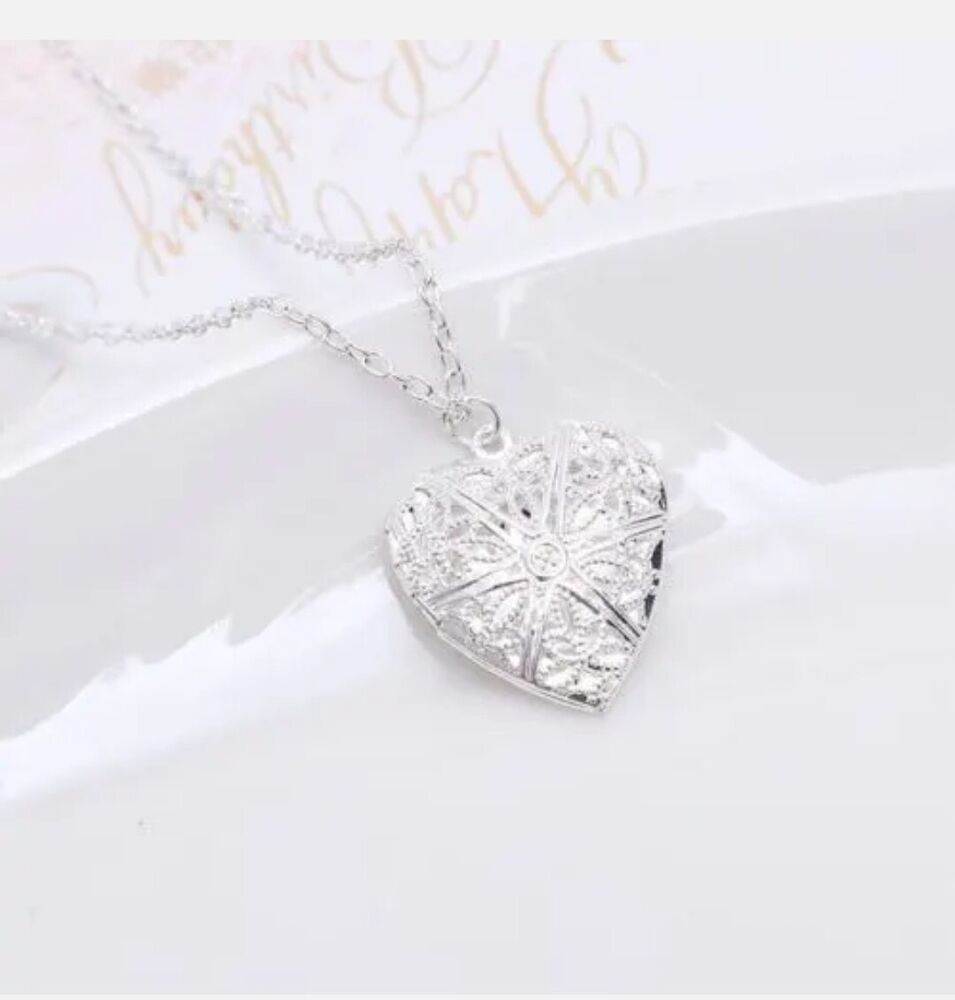 925 Sterling Silver Plated Necklace