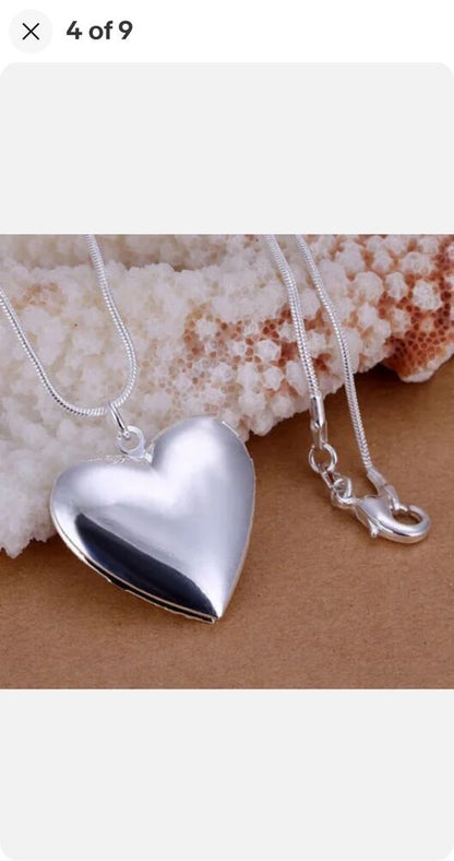 925 Sterling Silver Plated Necklace