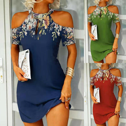 Round Neck Summer Party Dress