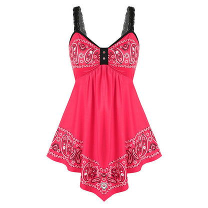 Women's Boho Summer Beach Mini Dress