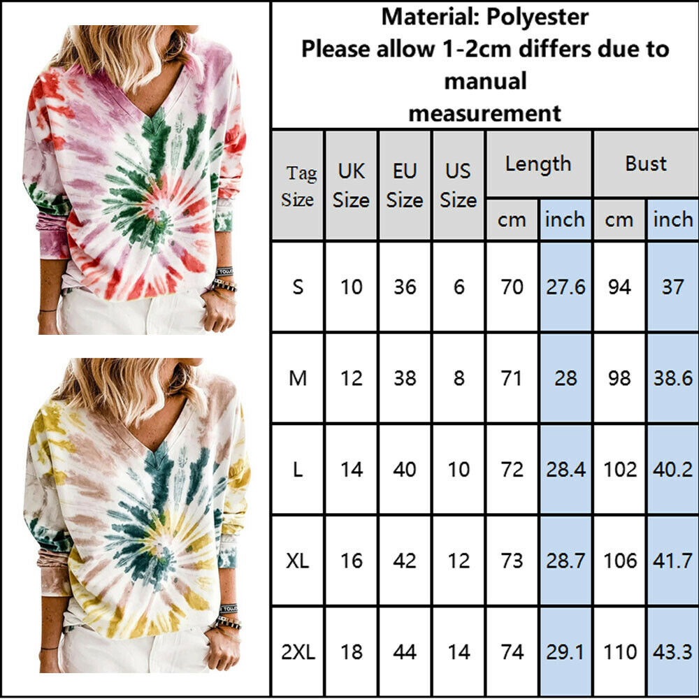 Casual V Neck Long Sleeve Tops Pullover