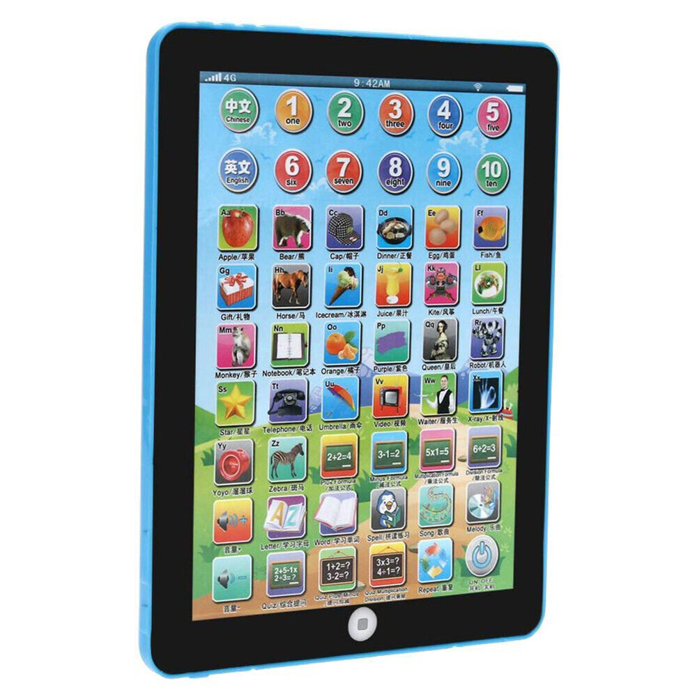 Educational Learning Tablet Boys Girls Kids Toy