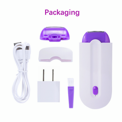 Women Painless Touch Facial Shaver Trimmer