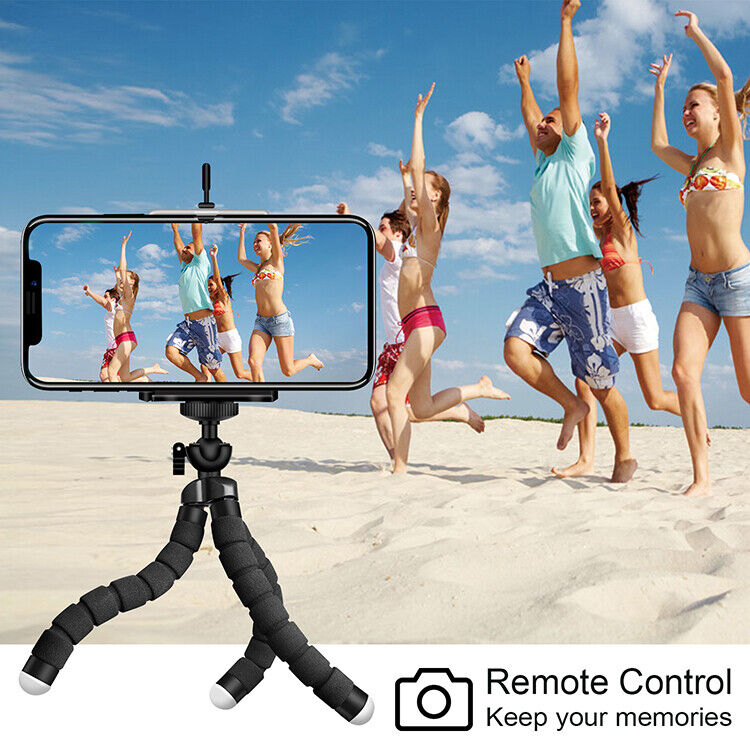 Adjustable Tripod Stand Flexible Phone Holder