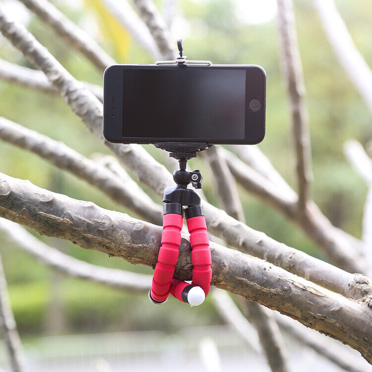 Adjustable Tripod Stand Flexible Phone Holder