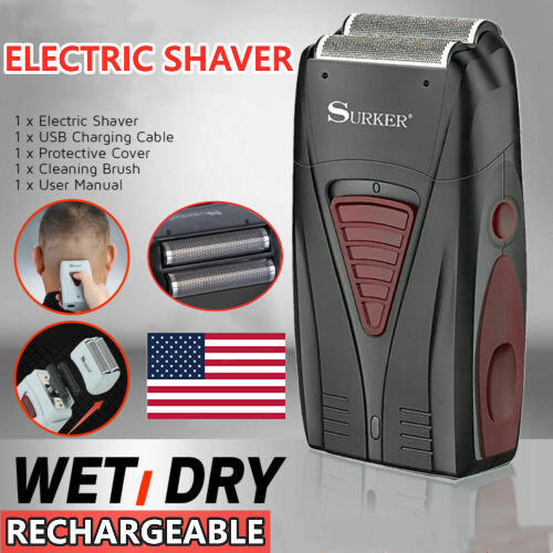 Rechargeable Electric Men's Shavers Trimmer