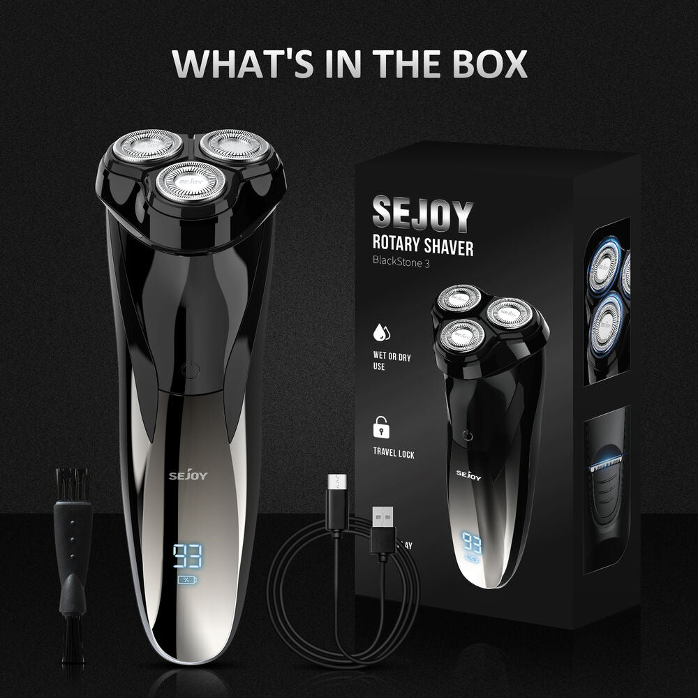 3D Electric Shaver Wet &Dry Rotary Shavers