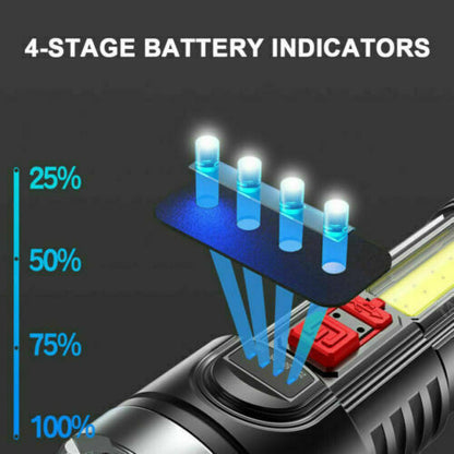 Super Bright LED Torch Tactical Flashlight