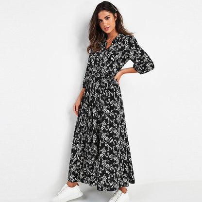 Floral Print Maxi Dress For Women