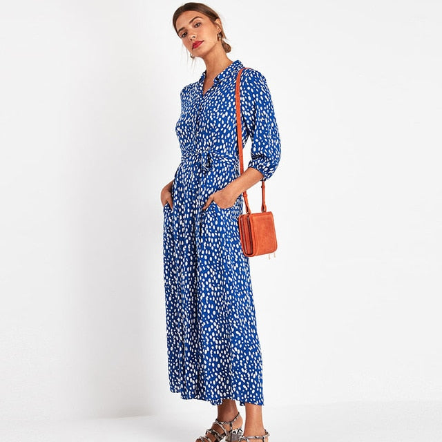 Floral Print Maxi Dress For Women