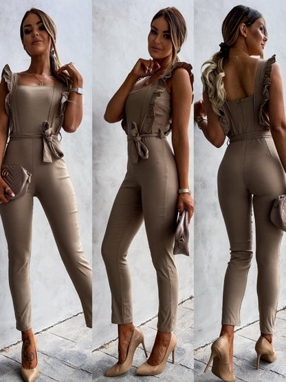 Summer Fashion Sleeveless Bodysuit Rompers