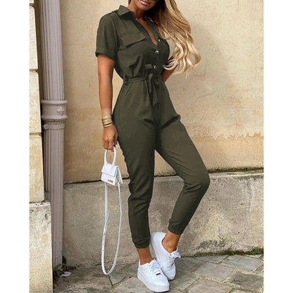 Fashion Print Comfortable Boho JumpSuits for Women