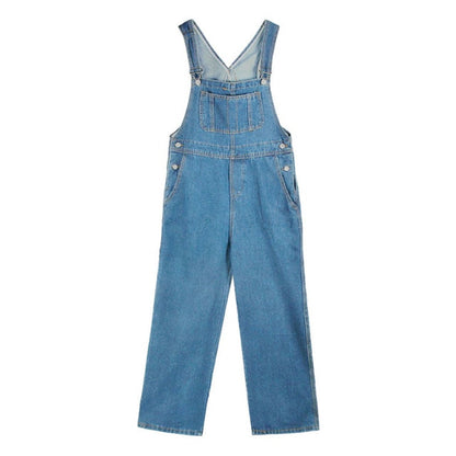 Plus Size Casual Loose Women Jeans Overalls