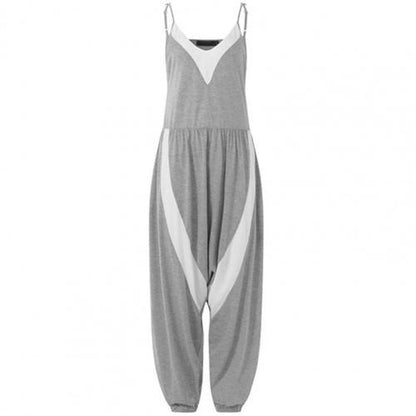 Casual  Unique Sleeveless V-neck Jumpsuit