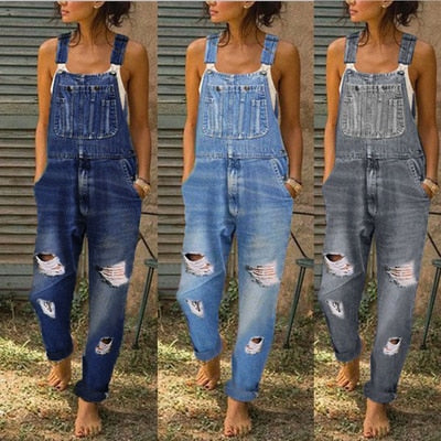 Women Denim Jeans Jumpsuits and Rompers