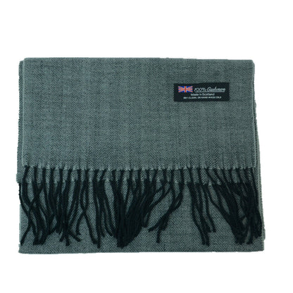 Winter Unisex 100% Cashmere Plaid Stripe Scarf