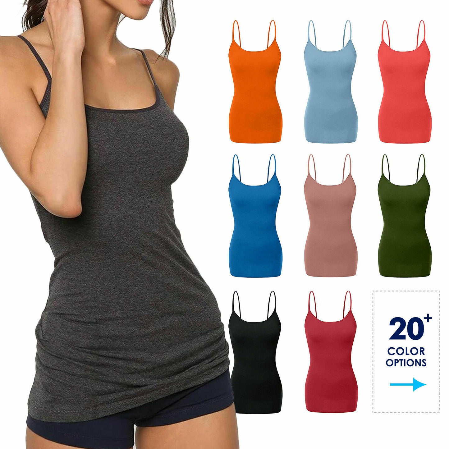 Women's Cami Tank Top Tops