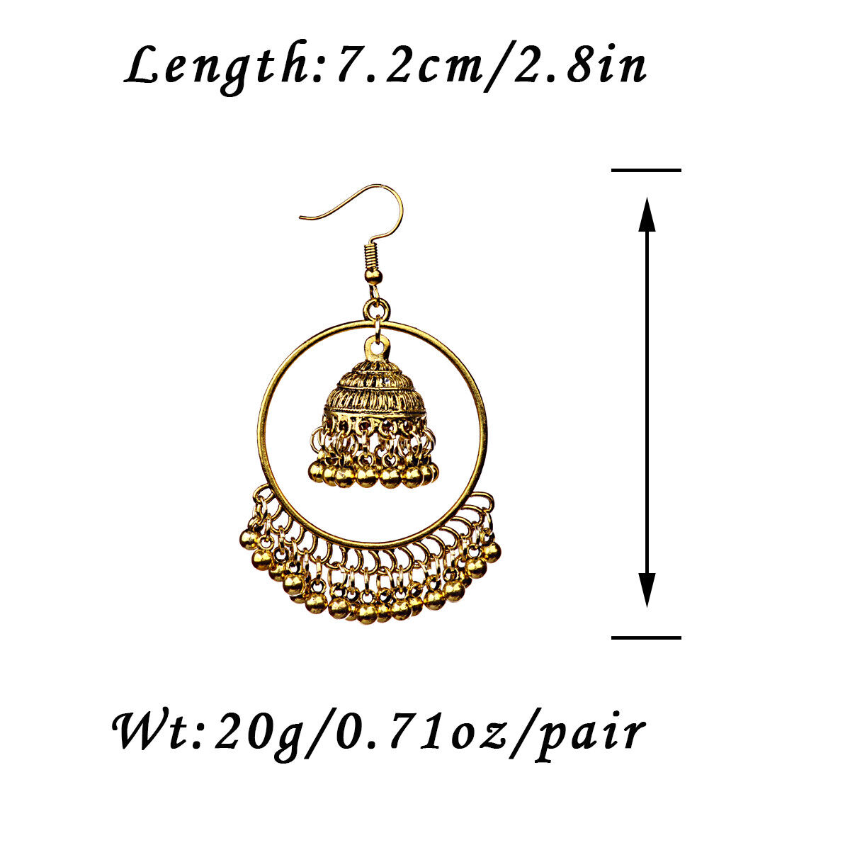 Women Stud Earrings Jhumka