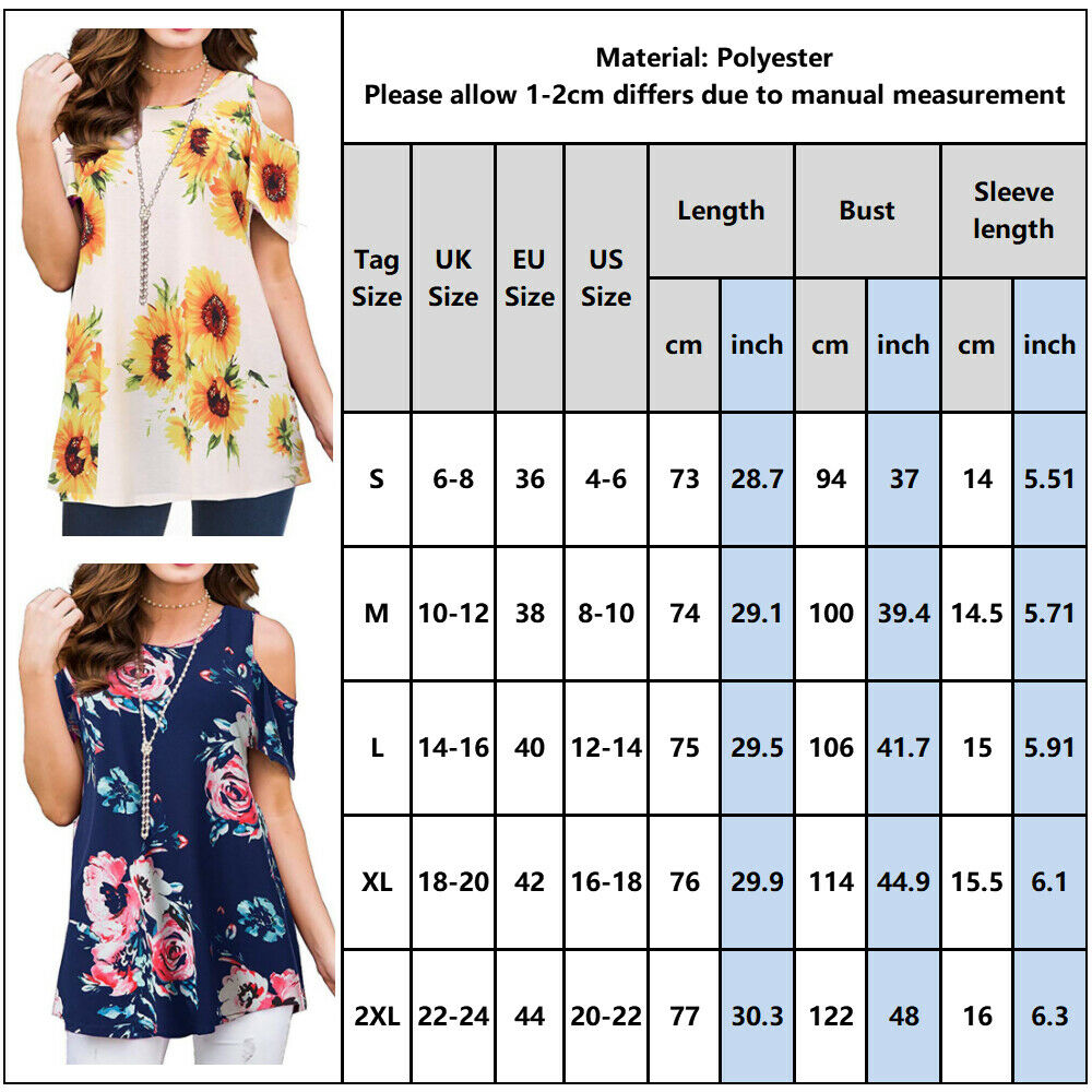 Women Cold Shoulder Printed Tops