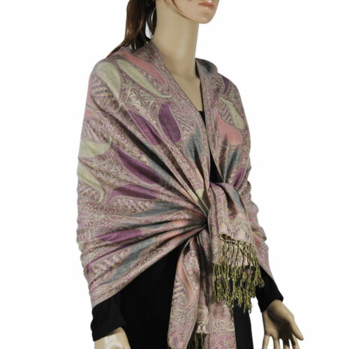 Colorful Big Pashmina Scarf Shawl