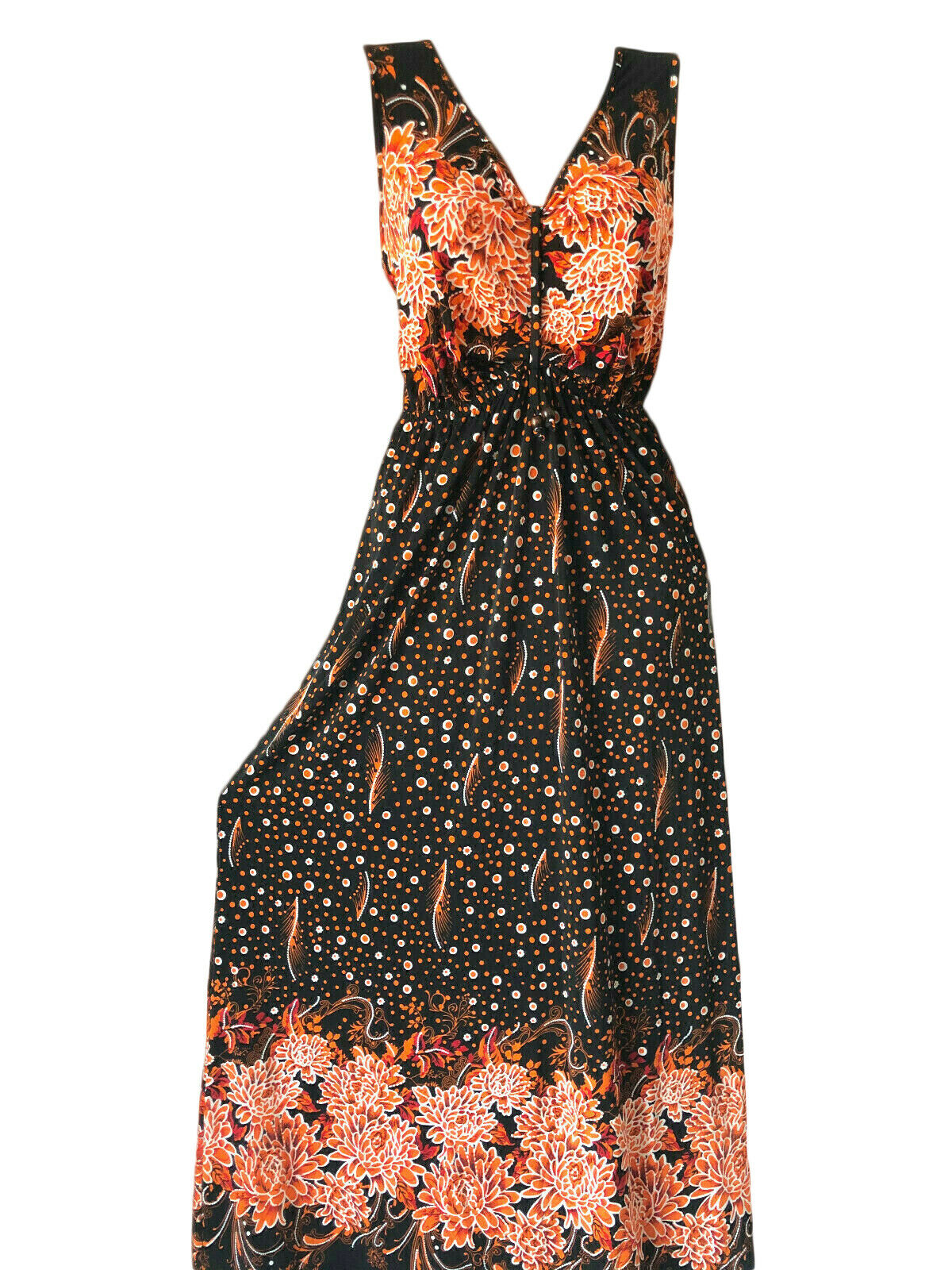 Women Summer Boho Floral Long Maxi  Dress