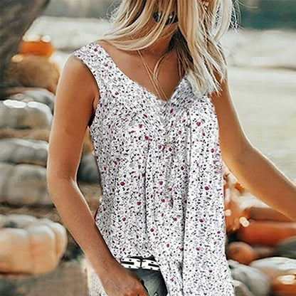 Loose Tunic Blouse Tank Top